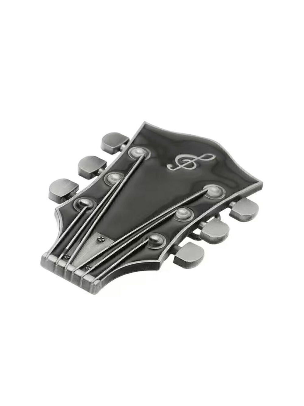 Guitar Rocker Belt Buckle (Black)